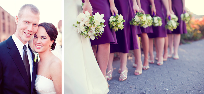 Purple Wedding with Photography by Marta Locklear