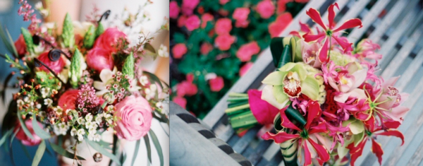 Vintage and Modern Style Bouquets by Elegance and Simplicity, inc