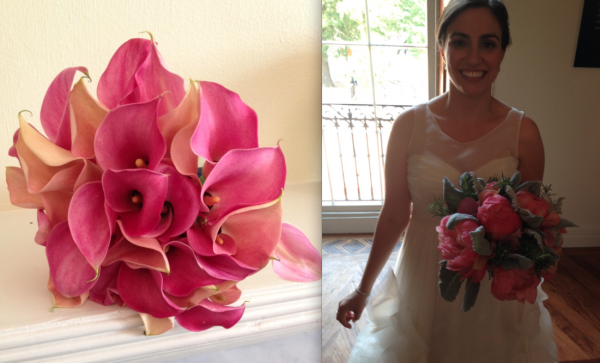 Decatur House bridal and bridesmaids bouquets