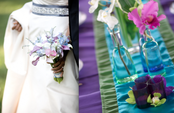 Purple wedding style