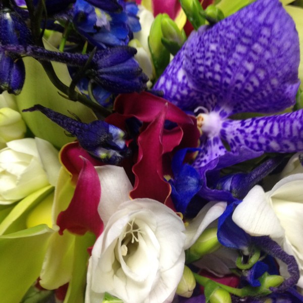 Bridal bouquet sneak peek