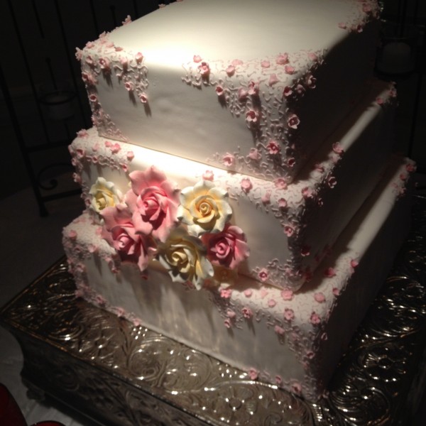 Fairmont Hotel Wedding Cake