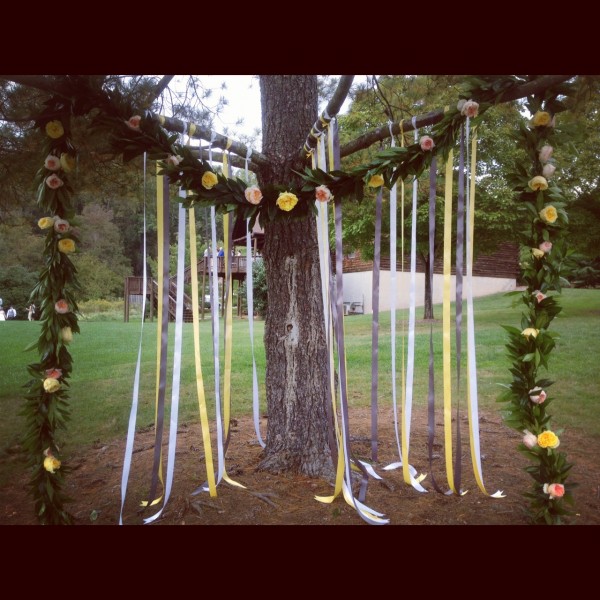 2013 Wedding Trends - ribbons and garlands