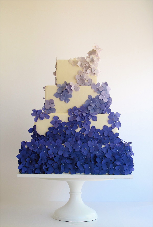 Purple Ombre cake by Maggie Austin