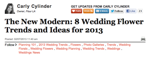 Modern Wedding Trends