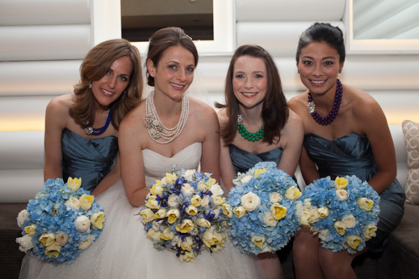 Park Hyatt Wedding PArty Flowers