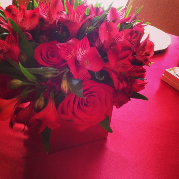 Red Corporate Floral Designs