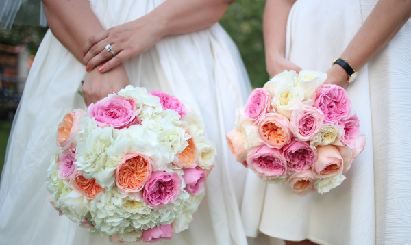 Wedding bouquets by Elegance and Simplicity at the Arts Club of Washington