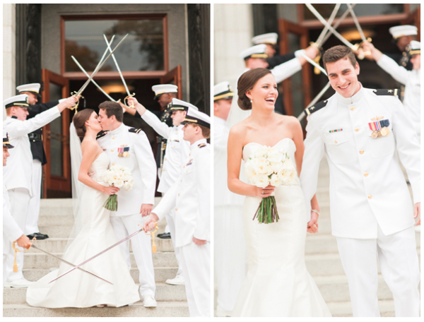 Annapolis Wedding Designs and Naval Academy  and Quiet Waters