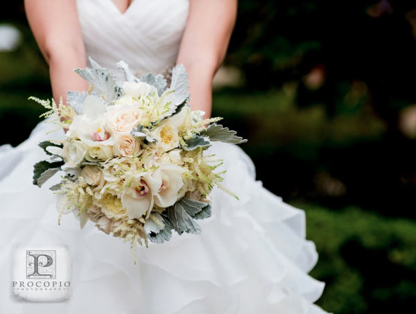Riggs Center Wedding bridal bouquet by Elegance and SImplicity, Inc.