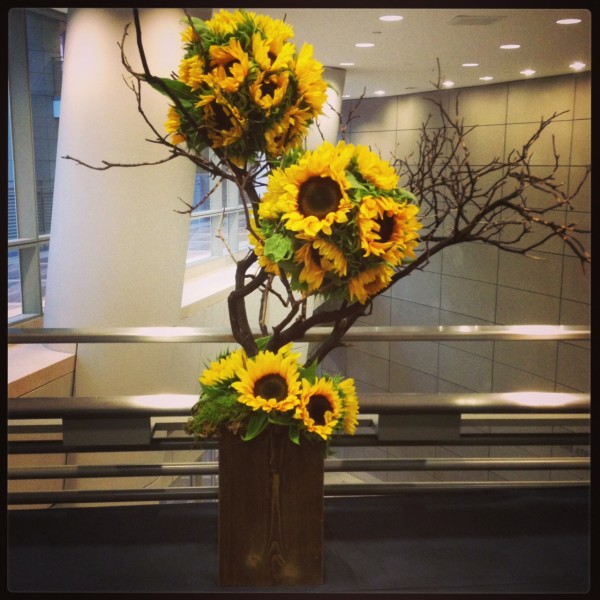 Sunflower design by Elegance and Simplicity
