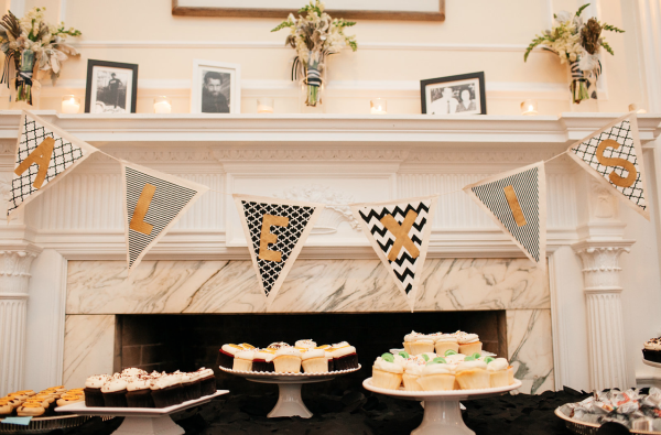 DC event design with dessert table