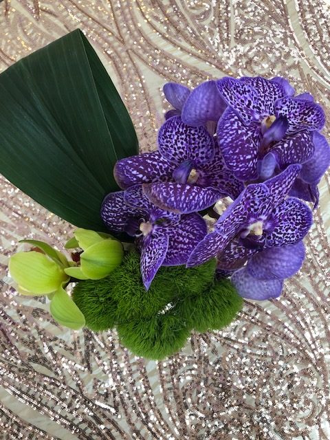 Mardi gras floral designs 