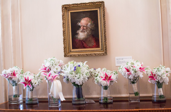 National Museum of Women in the Arts Wedding party bouquets